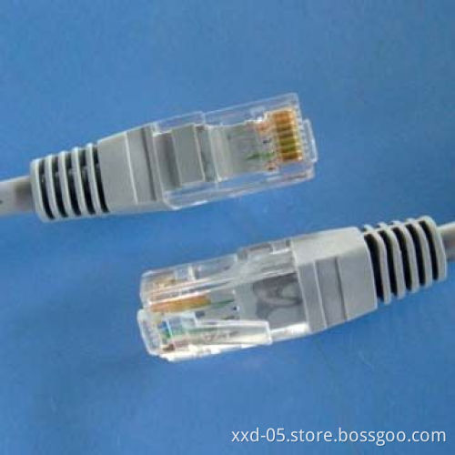UTP Cat5e Patch Cable for Computer Signal Transmission, PVC Jacket